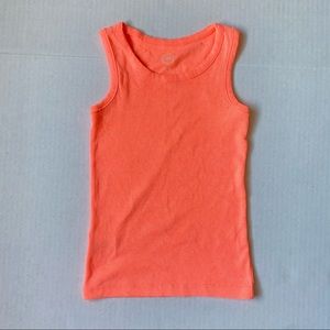Girls’ ribbed tank